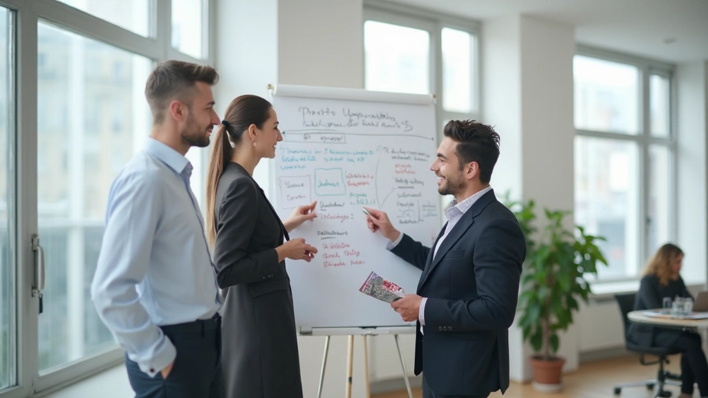 Организованное рабочее пространство с плановником и ноутбуком для продуктивности