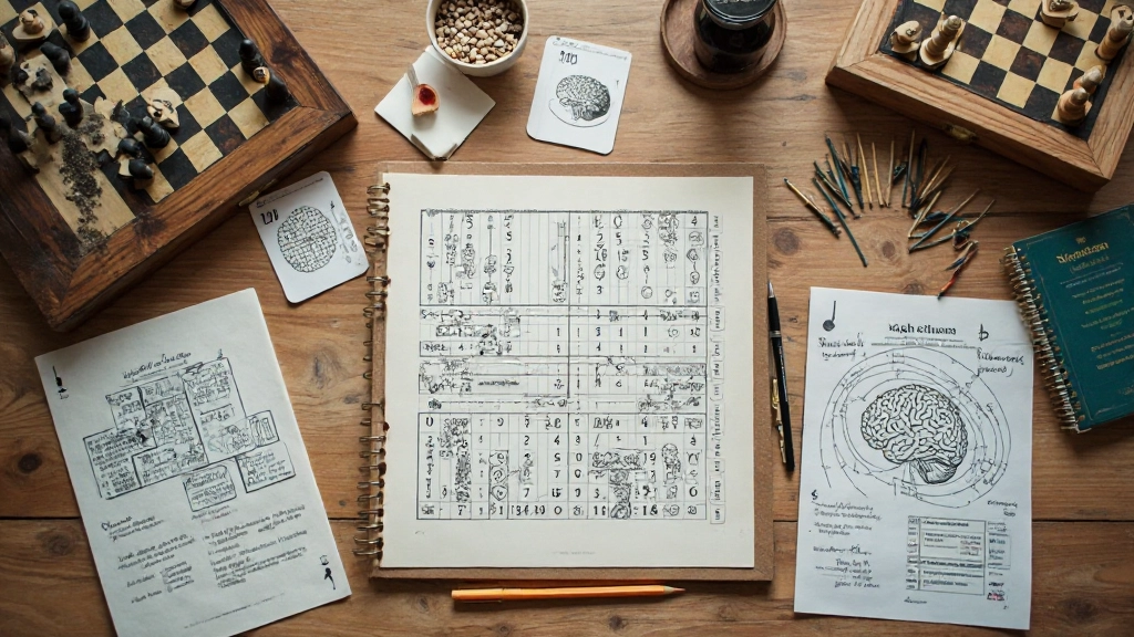 Разнообразные когнитивные упражнения: головоломки, карточки с числами, логические игры на столе