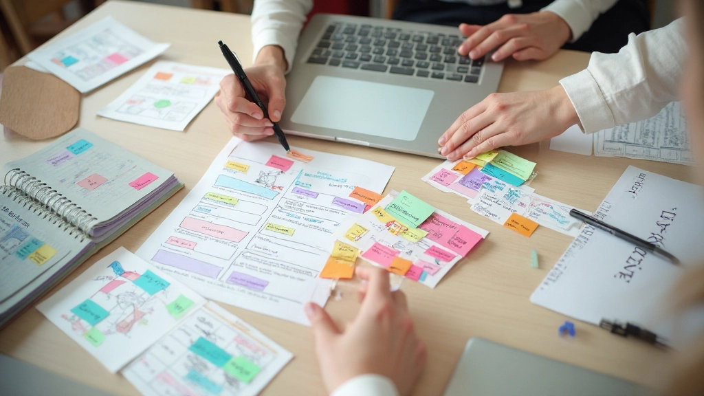 Colorful mind map diagram showing interconnected memory concepts and associations